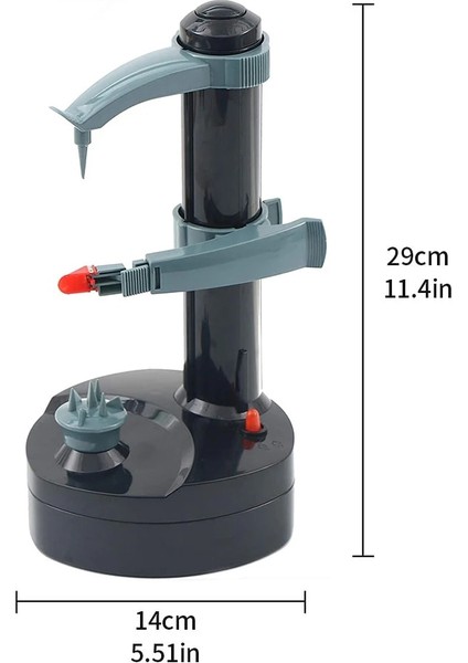 Elektrikli Spiral Elma Soyucu Kesici Dilimleme Meyve Patates Soyma Şarj Cihazı ile Otomatik Pille Çalışan Makine Ab Tak (Yurt Dışından) fiyatları