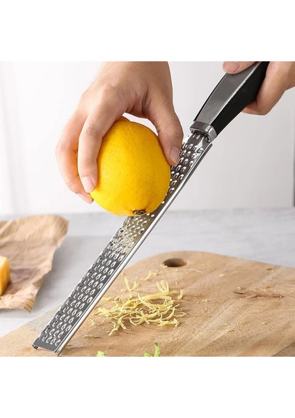 B 2.6X32CM Stili Değirmen Peynir Rendesi Paslanmaz Çelik Limon Rendesi Narenciye Zencefil Sarımsak Rendesi Uzun Saplı Sebzeler Mutfak Aleti Kılavuzu (Yurt Dışından) modelleri