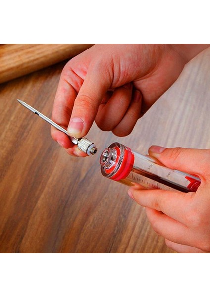 No.2 Tarzı Et Şırınga Turşu Enjektör Hindi Tavuk Iğneleri Baharat Şırınga Seti Barbekü Kithen Sos Marine Şırınga Aksesuarları (Yurt Dışından)