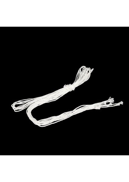 Beyaz Stil 5m Pişirme Aracı Kasap Pamuk Sicim Et Barbekü Dizeleri Et Sosis Kravat Halatı (Yurt Dışından)