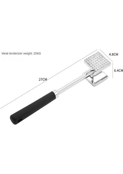 Bir Stil Yeni Mutfak Ihale Gevşek Et Paslanmaz Çelik Çekiç Biftek Profesyonel Et Çekiç Tenderizer Pişirme Araçları Mutfak Gereçleri (Yurt Dışından)