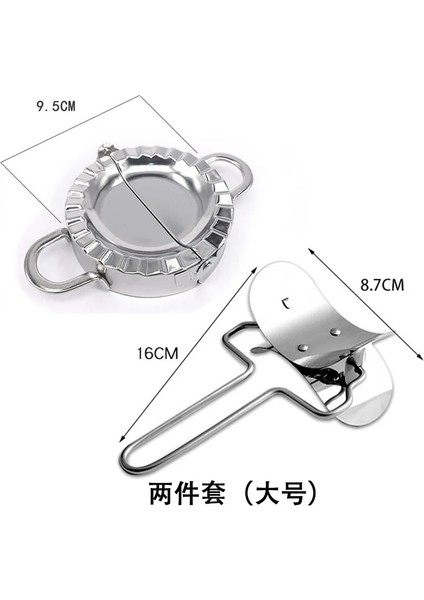 2 Adet Börek Makinesi Stili Delik Mutfak Hamur Basın Mantı Yapma Kalıp Paslanmaz Çelik Hamur Kalıp Makinesi Dıy Maker Hamur Kalıp Mutfak Aletleri (Yurt Dışından)