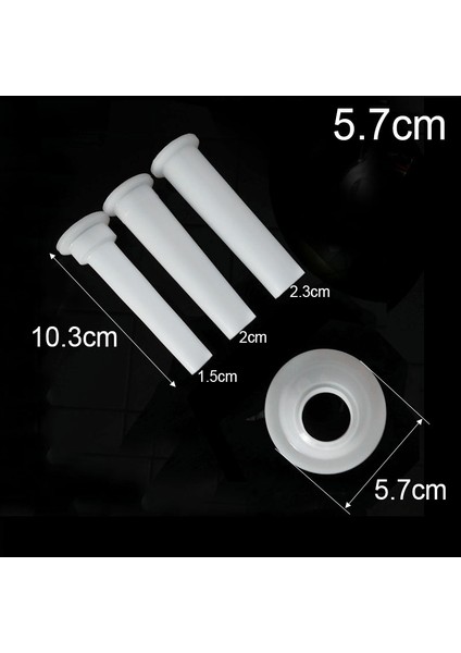 5.7cm X3 Adet Tarzı Uzunluk 15CM Taban Çapı 5.7cm Gıda Sınıfı Sosis Doldurma Doldurma Tüpleri Huniler Nozullar Parçalar Doldurma Tüpü cm (Yurt Dışından)