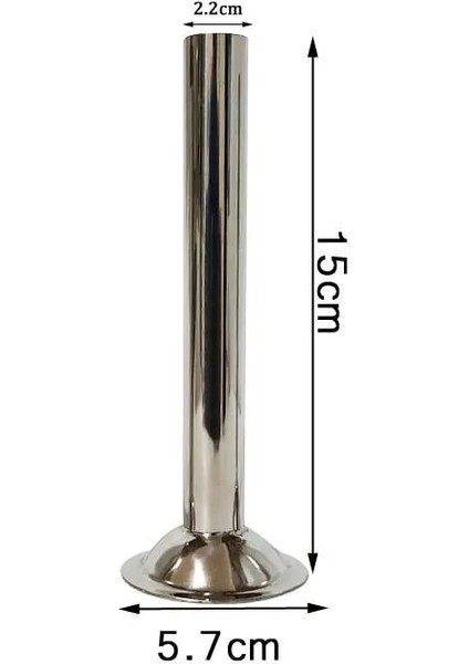 5.7cm X3 Adet Tarzı Uzunluk 15CM Taban Çapı 5.7cm Gıda Sınıfı Sosis Doldurma Doldurma Tüpleri Huniler Nozullar Parçalar Doldurma Tüpü cm (Yurt Dışından)