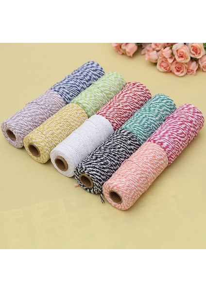 L Tarzı 100M Pişirme Kasap Pamuk Sicim Et Trussing Dizeleri Et Sosis Kravat Halat Mutfak Eşyaları Yeni (Yurt Dışından) fırsatları