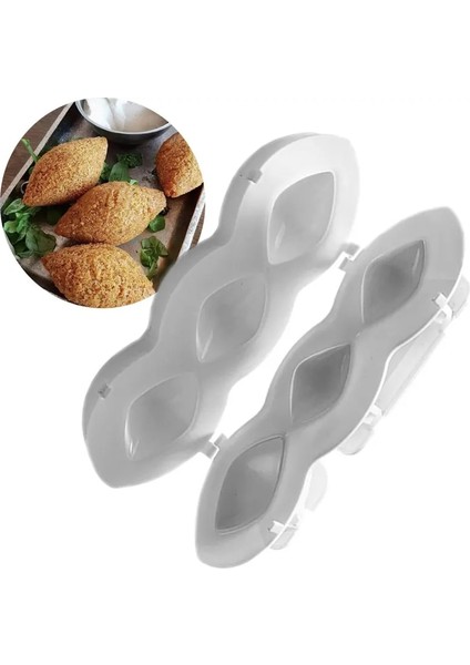 1 Adet Beyaz Stil Köfte Makinesi Manuel Içli Köfte Köfte Kalıp Makinesi Basın Kıyma Işlemcisi Kek Tatlılar Mutfak Aletleri Ev Etli Börek Kalıbı (Yurt Dışından) modelleri