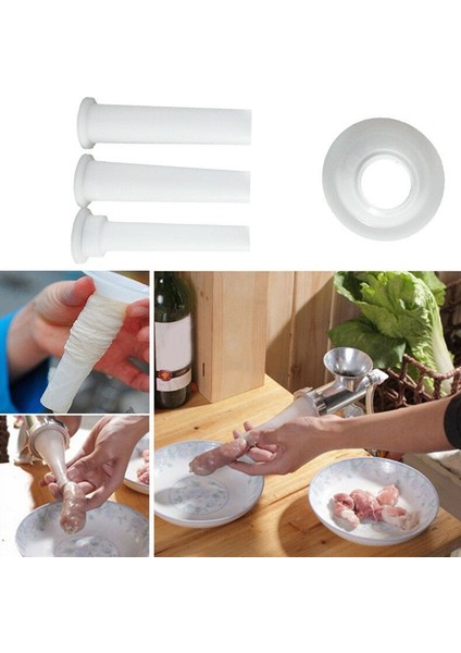 Gıda Öğütücü Sosis Dolgu Tüpü Ek Et Makinesi Dolum Hunisi Sosis Gut Dolgu Sosis Jambon Mutfak Yardımı Aracı (Yurt Dışından)
