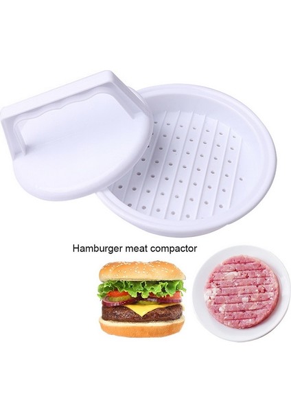 50 Adet Tarzı Yeni Yuvarlak Hamburger Presi Hamburger Makinesi Et Sığır Izgara Burger Patty Pres Kalıp Mutfak Aracı Için Gıda Sınıfı Plastik Üreticisi (Yurt Dışından)