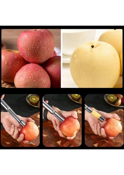 Gümüş 2cm Tarzı Armut Meyve Sökücü Kesici Mutfak Alet Paslanmaz Çelik Ev Yemek Barı Elma Tartları Büküm Meyve Çekirdeği Çukur Araçları Kaldır (Yurt Dışından) modelleri
