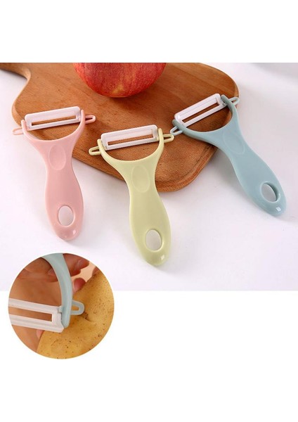 No.2 Tarzı Sebze Meyve Patates Soyucu Kesici Ev Seramik Gadget Soyma Taşınabilir Ev Mutfak Gereçleri Aksesuarları 13*7 cm 1 Adet (Yurt Dışından) fiyatları