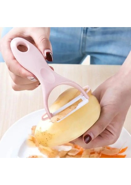 No.2 Tarzı Sebze Meyve Patates Soyucu Kesici Ev Seramik Gadget Soyma Taşınabilir Ev Mutfak Gereçleri Aksesuarları 13*7 cm 1 Adet (Yurt Dışından) indirimleri