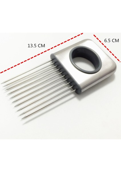 Yüksek Li Çok Işlevli Soğan Kesici Doğrayıcı Dilimleme Sebze Kesme Gevşek Et Domates Yardımı Kılavuz Tutucu Dilimleme Gadget'ı (Yurt Dışından) fiyatları