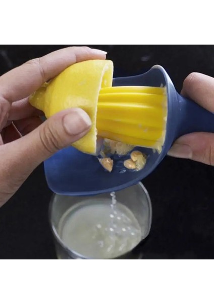 B Tarzı Mutfak Aksesuarları Gadget Mini Manuel Portakal Sıkacağı Taşınabilir Portakal Limon Meyve Suyu Makinesi Sıkacağı Meyve Sebze Araçları (Yurt Dışından) fırsatları