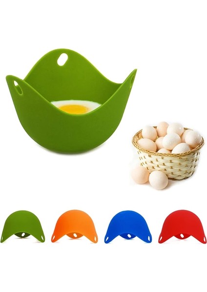 5 Adet Rastgele Stil 5 Adet Silikon Yumurta Kaçak Avcı Aşçı Poach Bölmeleri Tencere Haşlanmış Pişirme Fincan Gadget Yumurta Kalıp Yumurta Kazan Bardakları Yeni Mutfak Aletleri (Yurt Dışından) indirimleri