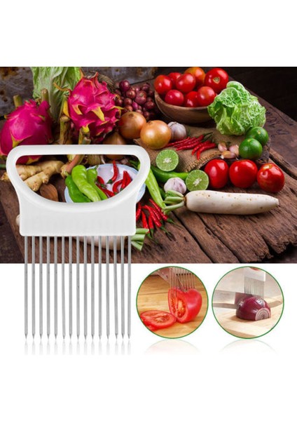 Beyaz Stil Paslanmaz Çelik Sebze Patates Dilimleme Kesici Doğrayıcı Cips Yapma Aracı Patates Kızartması Kesme Aracı Mutfak Aksesuarı # (Yurt Dışından) modelleri