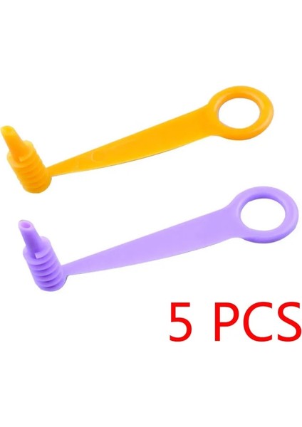 5 Adet Rastgele Stil Adet Sebze Spiral Bıçak Patates Havuç Salatalık Salata Doğrayıcı Spiral Vida Dilimleme Kesici Spiralizer Mutfak Aksesuarları (Yurt Dışından)