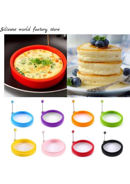 Bordo Tarzı Yeni Silikon Kızarmış Yumurta Gözleme Halkası Omlet Kızarmış Yumurta Yuvarlak Şekillendirici Yumurta Kalıbı Yemek Pişirme Için Kahvaltı Kızartma Tavası Fırın Mutfak (Yurt Dışından) fiyatları