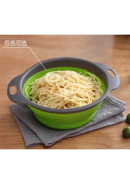 S Tarzı Mutfak Gereçleri Sebze Meyve Tahliye Sepeti Yaratıcı Katlanır Pp Boşaltma Sepetleri Organizatör Mutfak Aksesuarları (Yurt Dışından)