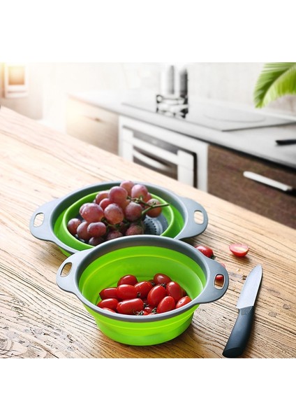 S Tarzı Mutfak Gereçleri Sebze Meyve Tahliye Sepeti Yaratıcı Katlanır Pp Boşaltma Sepetleri Organizatör Mutfak Aksesuarları (Yurt Dışından) fırsatları