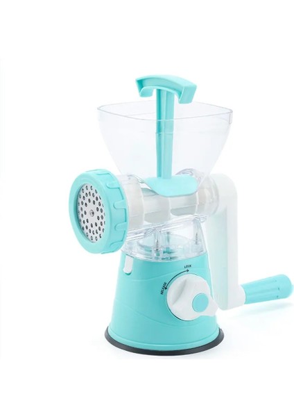 Kıyma Makinesi Mavi Stil Kıyma Makinesi Manuel Işlemciler Gıda Kıyma Makinesi Mutfak Makinesi Sosis Makinesi Doldurma Sebze Doğrayıcı Blender Ev Lavman Aracı (Yurt Dışından)