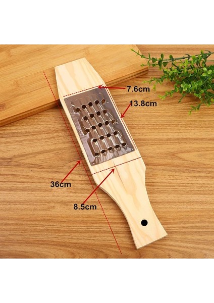 6mm Tarzı Pratik Ahşap Rende Havuç Peynir Rendesi Çok Fonksiyonlu Sebze Kesici Manuel Ince Örgü El Dilimleme Mutfak Aleti (Yurt Dışından) indirimleri