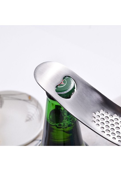 Stil 2 Stili Paslanmaz Çelik Kavisli Sarımsak Presi Kıyma Manuel Zencefil Ezici Ezici Işlevli Parçalayıcı Mutfak Meyve Sebze Alet (Yurt Dışından) modelleri