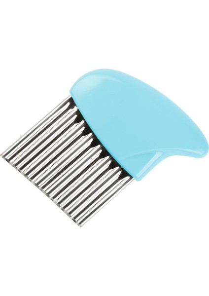 No.3 Tarzı Patates Kızartma Kesici Paslanmaz Çelik Mutfak Aksesuarları Tırtıklı Bıçak Kolay Dilimleme Muz Meyve Patates Dalga Bıçağı Doğrayıcı (Yurt Dışından)