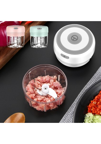 Pembe 100ML Tarzı Elektrikli Gıda Kırıcı Mini Sarımsak Presi Sarımsak Kırıcı Sebze Doğrayıcı Mutfak Ezilmiş Sarımsak Ezilmiş Zencefil Ezilmiş Biber (Yurt Dışından) fiyatları