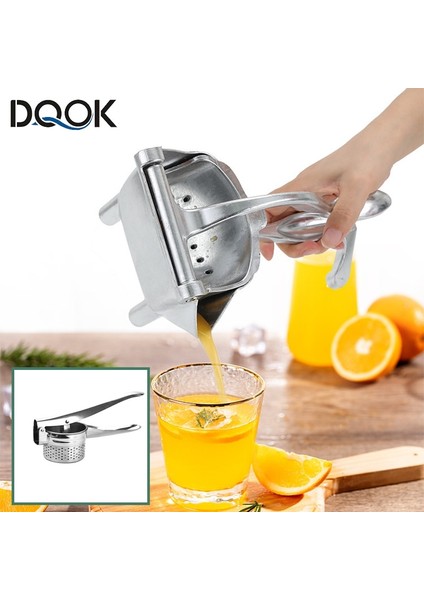 YZJ-002 Stili Manuel Narenciye Sıkacağı El Portakal Sıkacağı Limon Meyve Sıkacağı Pres Makinesi Paslanmaz Stee Patates Ezici ve Ricer Manuel Sıkacağı (Yurt Dışından) fiyatları