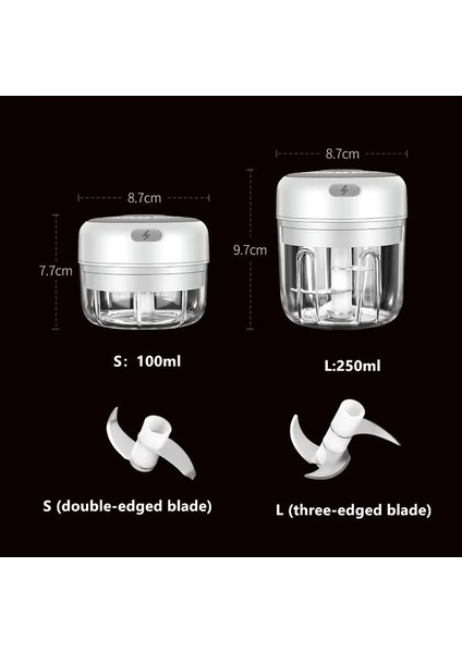 Pembe 100ML Tarzı Sarımsak Ezici USB Triturador Eletrico ml Kıyma Soğan Doğrayıcıchili Kıyma Makinesi Gıda Kırıcı Doğrayıcı Mutfak Aksesuarları (Yurt Dışından) fırsatları