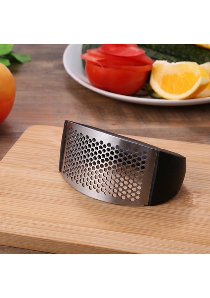 Siyah Stil 1 Adet Paslanmaz Çelik Sarımsak Basın Manuel Sarımsak Ezici Kıyma Sarımsak Doğrama Aracı Eğrisi Meyve Sebze Araçları Mutfak Aletleri (Yurt Dışından) fiyatları