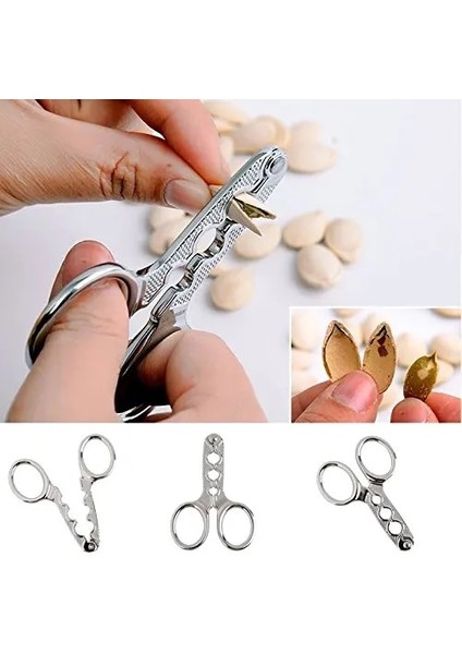 Kavun Çekirdeği Açacağı Kelepçe Ceviz Çam Ev Aleti Sheller Fındık Kırıcı Mutfak Fındıkkıran Pense Makas Ayçiçeği (Yurt Dışından)