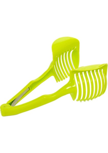 Yeşil Stil El Mutfak Gereçleri Domates Dilimleyici Ekmek Klipsi Meyve ve Sebze Kesme Patates Elma Yaratıcı Gadget Mutfak Aksesuarları U3 (Yurt Dışından)