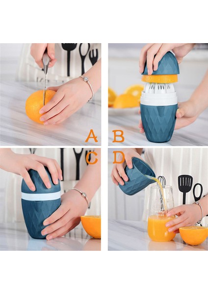 B Tarzı Manuel Sıkacağı Artefakt Basit Çok Fonksiyonlu Meyve Suyu Bardak Sıkacağı Mini Kızarmış Portakal Suyu Sıkacağı Limon Nar C50 (Yurt Dışından) fiyatları