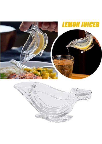 No.1 Tarzı Akrilik Limon Klip Manuel Şeffaf Meyve Sıkacağı Ev Mutfak Bar Gadget Manuel Narenciye Sıkacağı El Portakal Sıkacağı Makinesi (Yurt Dışından) fırsatları