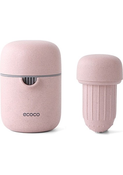 Pembe Stil 400 ml Narenciye Sıkacağı Taşınabilir Manuel Portakal Sıkacağı Limon Meyve Sıkacağı Suyu Çocuk Sağlıklı Yaşam Sıkacağı Makinesi (Yurt Dışından)