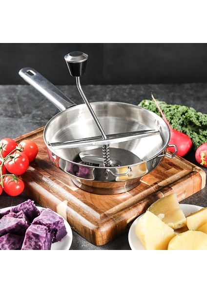 Turuncu Tarzı Paslanmaz Çelik Döner Gıda Değirmeni Sebze Püresi Veya Çorbası Yapmak Için Harika Domatesler Yaratıcı Ev Mutfak Aletleri (Yurt Dışından)