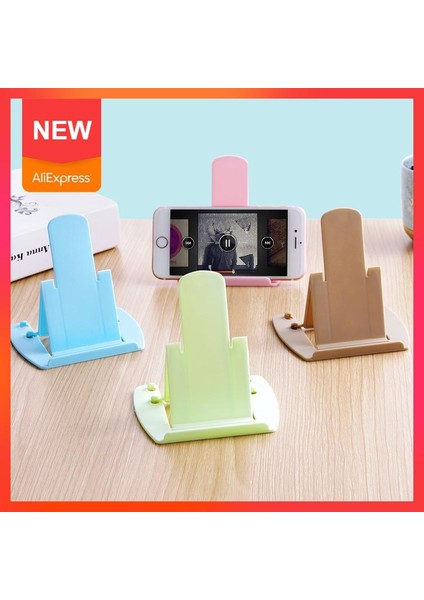 Pembe Tarzı Ayevin Taşınabilir Telefon Tutucu Mini Taşınabilir Video Pişirme Talimatı Için Tutucu Hareketli Ayarlanabilir Raf Organizatör Tutucu (Yurt Dışından) fiyatları