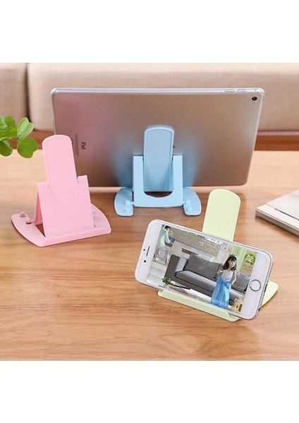 Pembe Tarzı Ayevin Taşınabilir Telefon Tutucu Mini Taşınabilir Video Pişirme Talimatı Için Tutucu Hareketli Ayarlanabilir Raf Organizatör Tutucu (Yurt Dışından) fırsatları