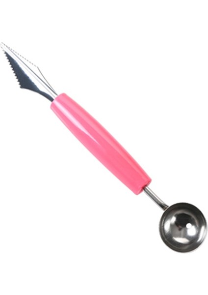 Kırmızı Stil Mutfak Aksesuarı Çift Kafalı Paslanmaz Çelik Oyma Bıçağı Meyve Karpuz Dondurma Baller Kaşığı Ev Mutfak Aletleri (Yurt Dışından)