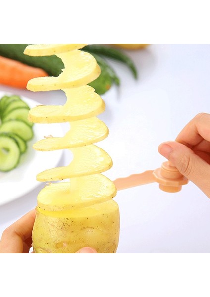Bir Stil 1 Adet Sıcak Yüksek Li Havuç Spiral Dilimleme Mutfak Kesme Modelleri Patates Kesici Pişirme Aksesuarları Ev Aletleri (Yurt Dışından) modelleri
