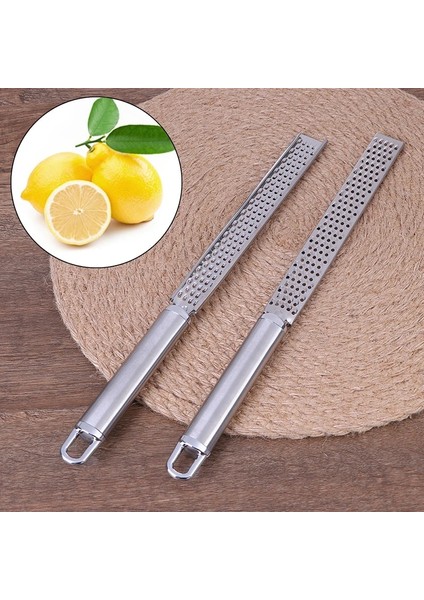 No.6 Tarzı Paslanmaz Limon Peynir Sebze Meyve Zester Rende Soyucu Dilimleme Mutfak Aleti (Yurt Dışından)