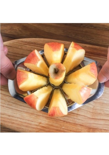 Yeşil Stil Mutfak Aletleri Paslanmaz Çelik Elma Kesici Dilimleme Sebze Meyve Araçları Mutfak Aksesuarları Apple Kolay Kesim Dilimleme Kesici (Yurt Dışından) indirimleri