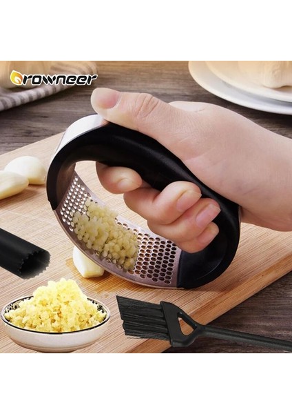 3 Adet Bir Set Stili Manuel Sarımsak Pres Eğri Sarımsak Öğütme Dilimleme Doğrayıcı Paslanmaz Çelik Sarımsak Presleri Pişirme Aletleri Alet Aksesuarları (Yurt Dışından) fiyatları