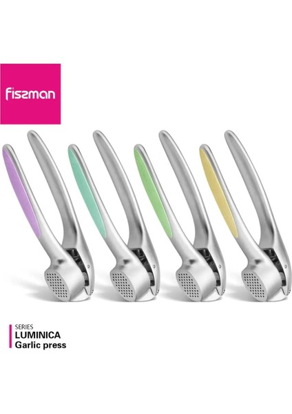 Sarı Stil Fissman Sarımsak Pres Luminica Serisi Krom Mat Bitmiş Çinko Alaşımlı Zencefil Öğütme Rendesi Sarımsak Ezici (Yurt Dışından) fiyatları