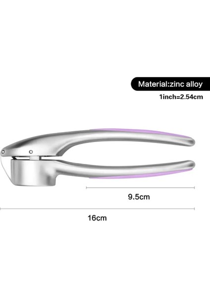 Sarı Stil Fissman Sarımsak Pres Luminica Serisi Krom Mat Bitmiş Çinko Alaşımlı Zencefil Öğütme Rendesi Sarımsak Ezici (Yurt Dışından) modelleri