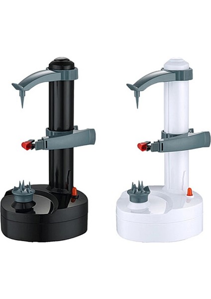 Çekirdek Çıkarıcı Stili Elektrikli Spiral Elma Soyucu Patates Zester Meyve ve Sebze Soyma Makinesi Için Rende Dilimleme Mutfak Aracı Gadget Aksesuarları (Yurt Dışından)