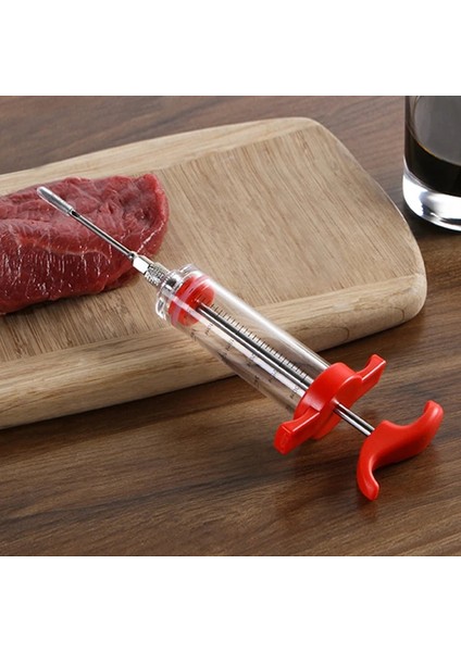 1 Ipucu Stili 5 Adet Paslanmaz Çelik Iğneler Baharat Şırınga Seti Barbekü Et Lezzet Enjektör Kithen Pişirme Sosu Marinade I Aksesuarları (Yurt Dışından)
