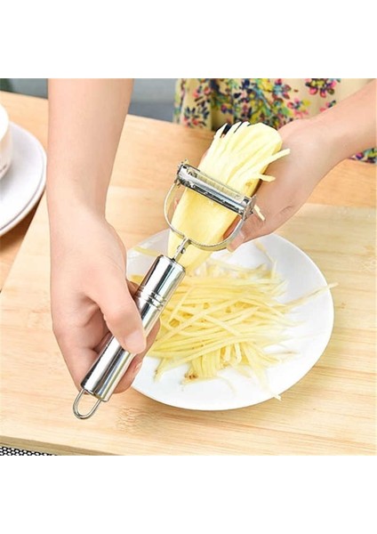Sıcak Satış 1 Adet Paslanmaz Soyma Bıçağı Meyve Soyucu Rende Sebze Dilimleme Mutfak Aletleri Malzemeleri Aksesuarları (Yurt Dışından)