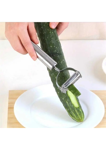 Sıcak Satış 1 Adet Paslanmaz Soyma Bıçağı Meyve Soyucu Rende Sebze Dilimleme Mutfak Aletleri Malzemeleri Aksesuarları (Yurt Dışından) modelleri